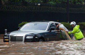 Rolls-Royce Ghost Flooded