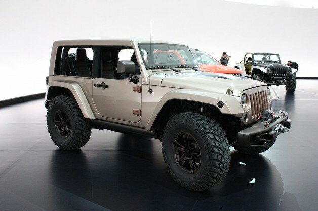 Jeep Wrangler Flattop Concept Photos