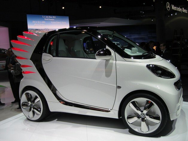 LA Auto Show - Jeremy Scott's Smart ForTwo EV [Smart ForJeremy] photos