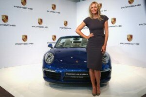 Maria Sharapova ambassador of Porsche