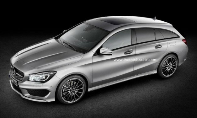 Mercedes-Benz CLA Shooting Brake photos