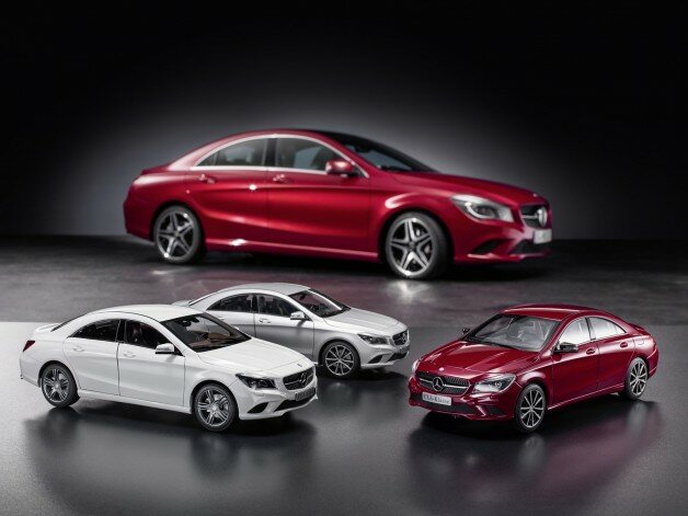 Mercedes-Benz CLA-Class miniatures