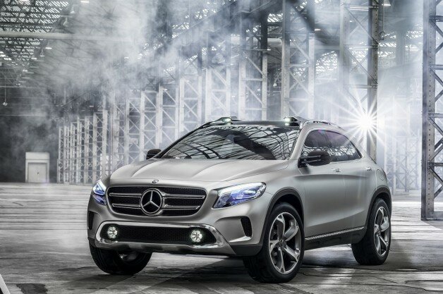 Mercedes-Benz GLA Concept official photos