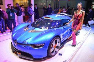 Renault Alpine A110-50 Concept live at 2013 Shanghai Motor Show photos