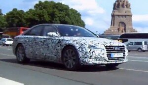 2015 Audi A8 Facelift Spied