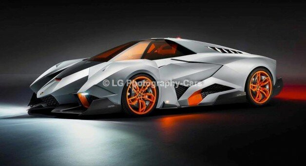 Lamborghini Egoista Concept Photos