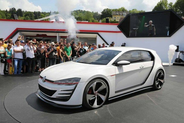 Live Photos - Volkswagen Design Vision GTI Concept at Wörthersee 2013