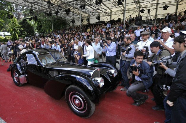 Ralph Lauren and his 1938 Bugatti 57SC Atlantic photos