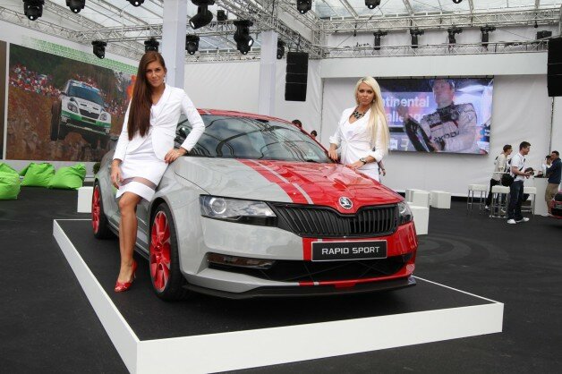 Skoda Rapid Sport Concept Photos