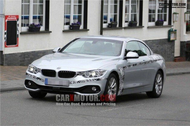 2014 BMW 4-Series Convertible Spy Photos