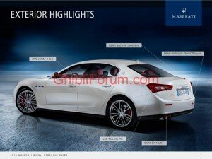 2014 Maserati Ghibli brochure orders photos