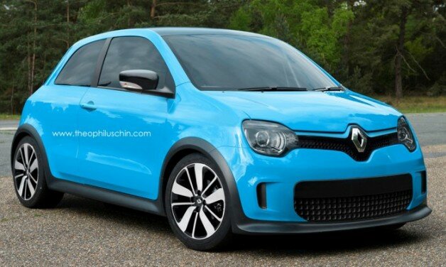 2014 Renault Twingo rendering