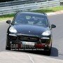 2015 Porsche Cayenne facelift spy photo at Nurburgring