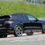 2015 Porsche Cayenne facelift spy photo at Nurburgring