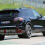 2015 Porsche Cayenne facelift spy photo at Nurburgring