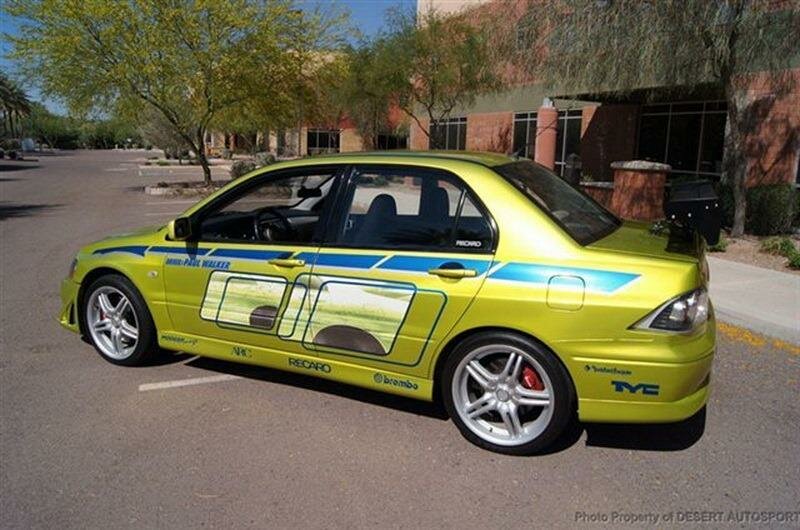 Paul Walker's Mitsubishi Evo from 2 Fast 2 Furious Photos [4]