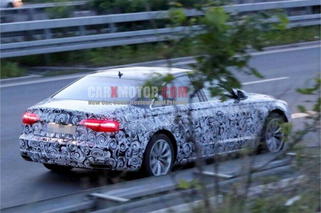 2014 Audi A8 Spy Photos