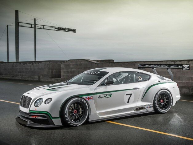 Bentley Continental GT3 live at Paris Motor Show 2012 Photos