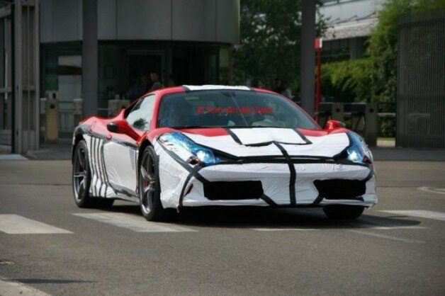 Ferrari 458 Monte Carlo Spy Photos