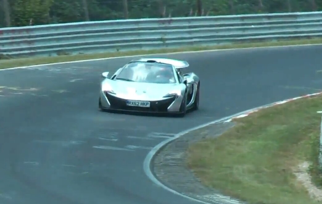 McLaren P1 XP2R Spy Photos