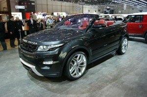 Range Rover Evoque Cabrio concept live in Geneva Motor Show Photos