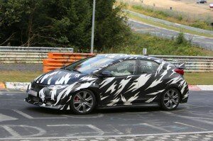 2014 Honda Civic Type R spy photo