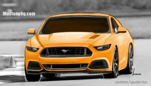 2015 Ford Mustang render