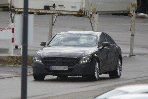 2015 Mercedes-Benz CLS facelift spy photo