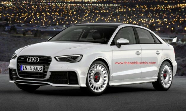 Audi RS3 Sedan rendered