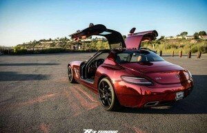 Iron Man Mercedes-Benz SLS AMG by The R's Tuning