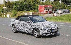 2014 Audi A3 Cabrio spy photo