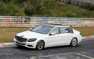 2014 Mercedes-Benz extra-long wheelbase spy photo