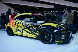 Volkswagen GRC Beetle live in Chicago Auto Show 2014 photo