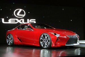 Lexus LF-LC Concept live at 2013 New York Auto Show photos