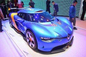 Renault Alpine A110-50 Concept Live Photos at 2013 Shanghai Motor Show