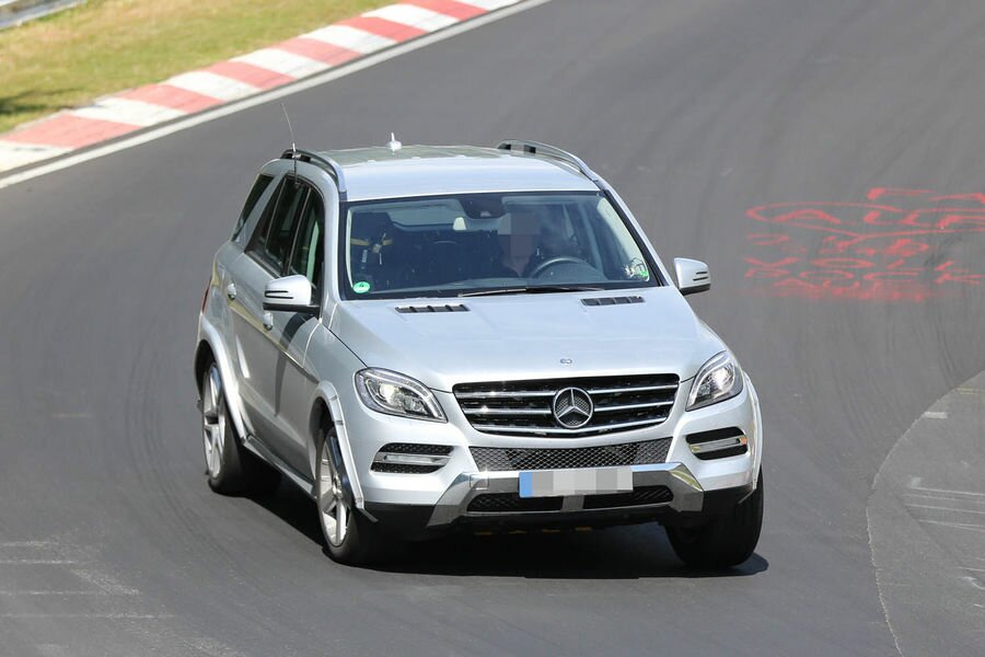 2015 Mercedes-Benz MLC: Spy Photos